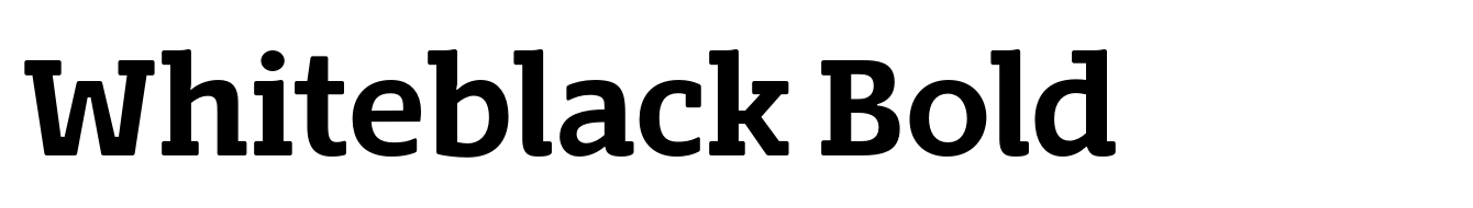 Whiteblack Bold